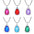 Wholesale  magic gem necklace