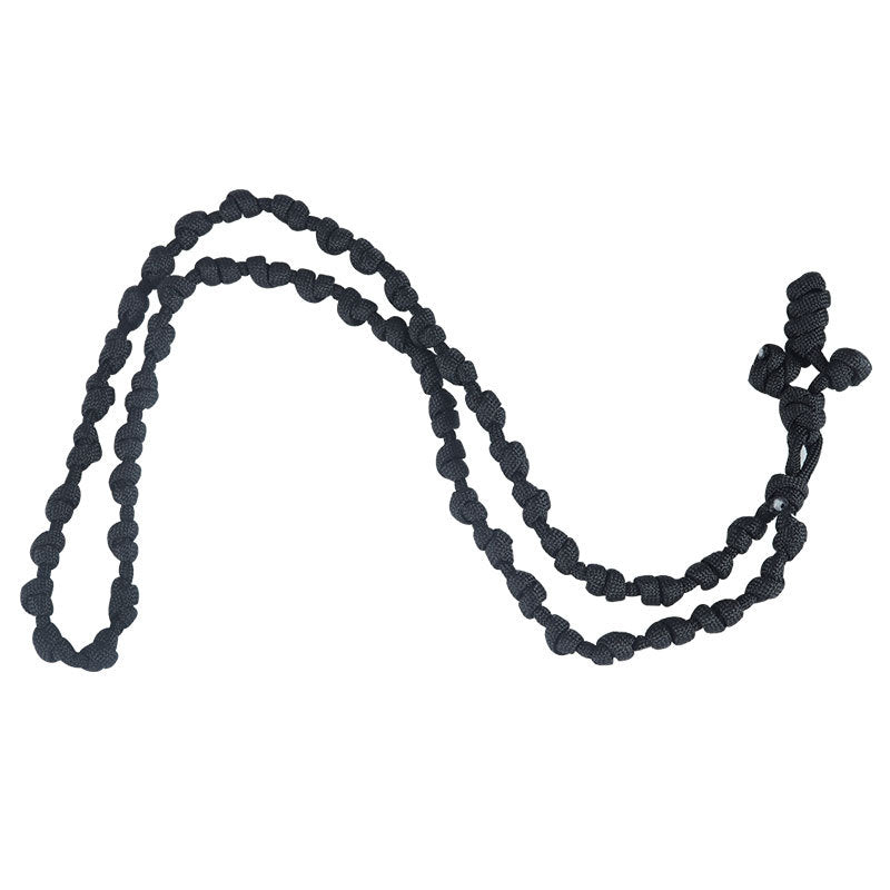 Wholesale  prayer rope hand-woven cross prayer necklace