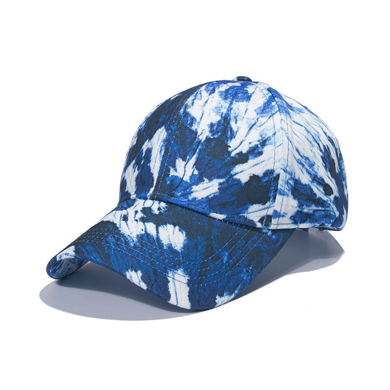 Wholesale baseball cap sunshade tie-dyed baseball cap