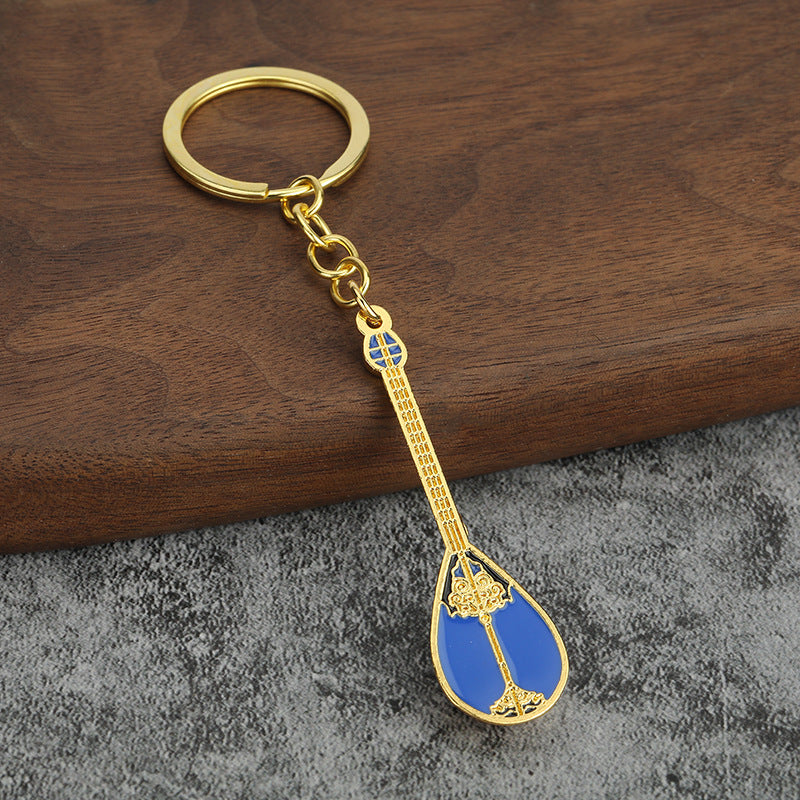 Wholesale Color Alloy Dongbula Keychain