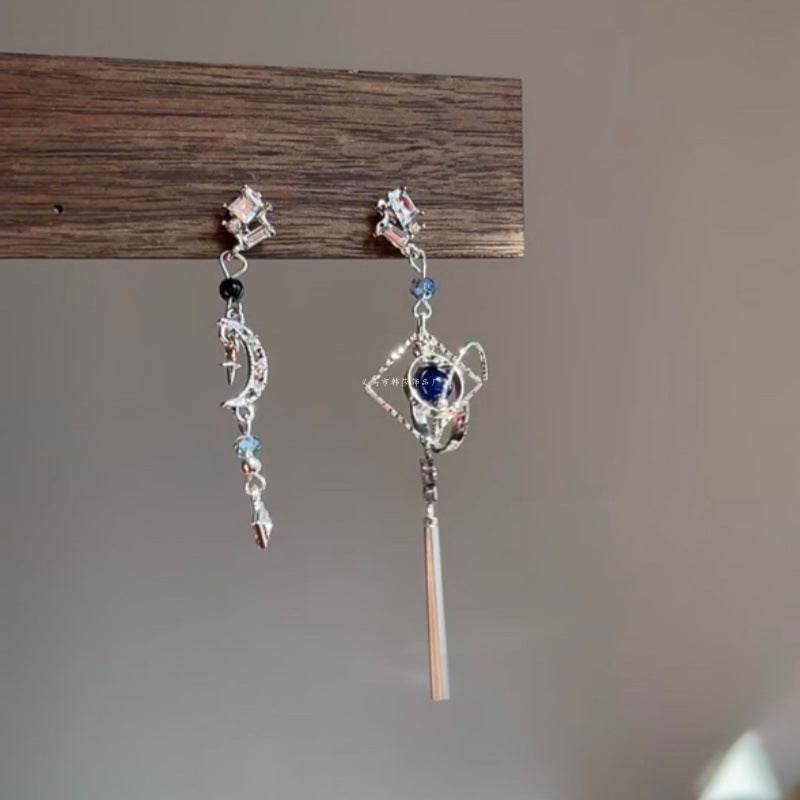 Wholesale Vintage Style Spring Butterfly Tassel Earrings