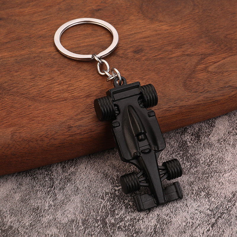 Wholesale  solid racing car Keychain