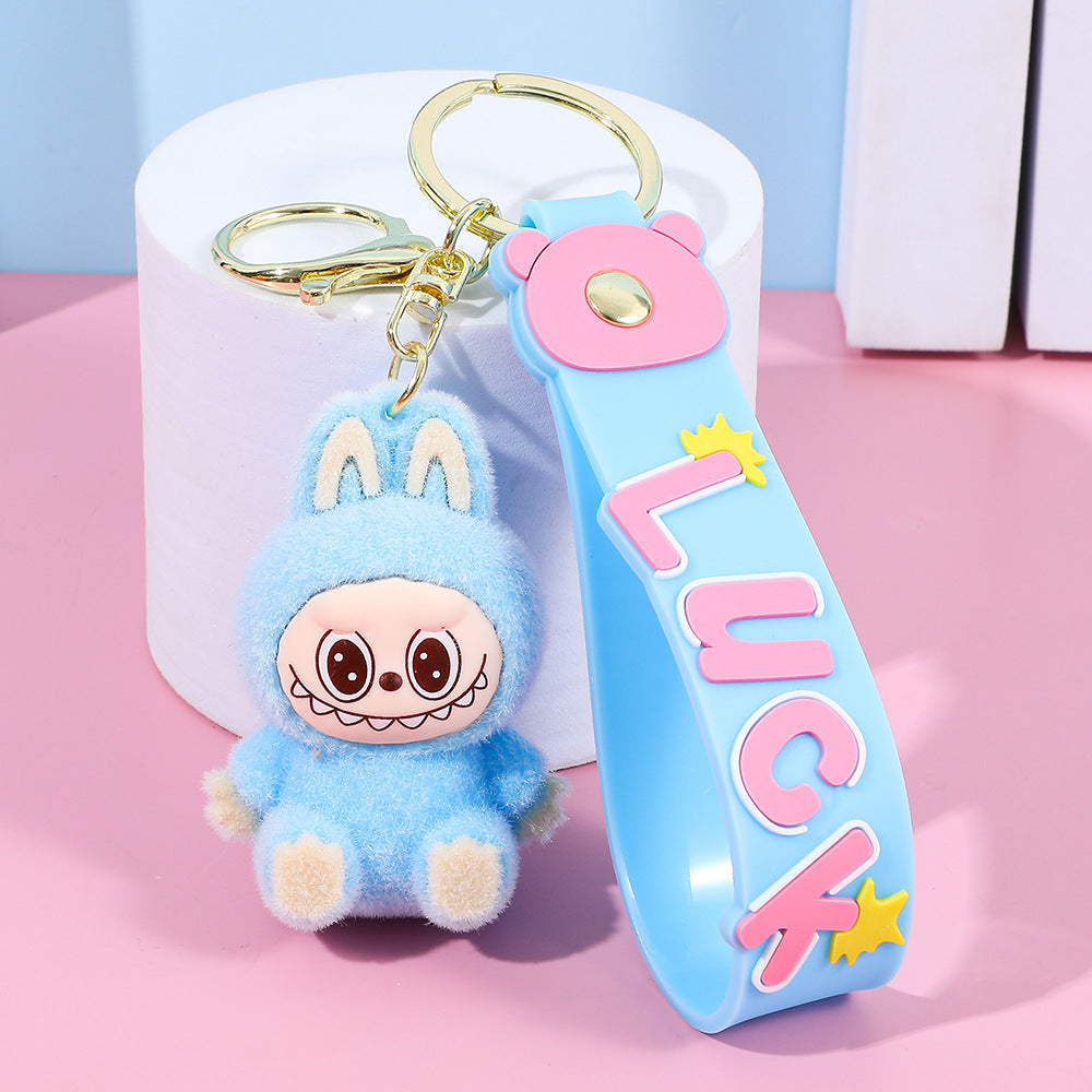 Wholesale Cute cartoon silicone keychain ACCVIP