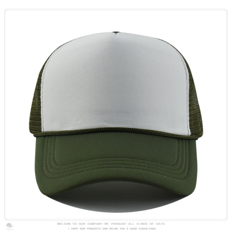 Wholesale Sponge plate printed embroidered rope men' s baseball cap Hat