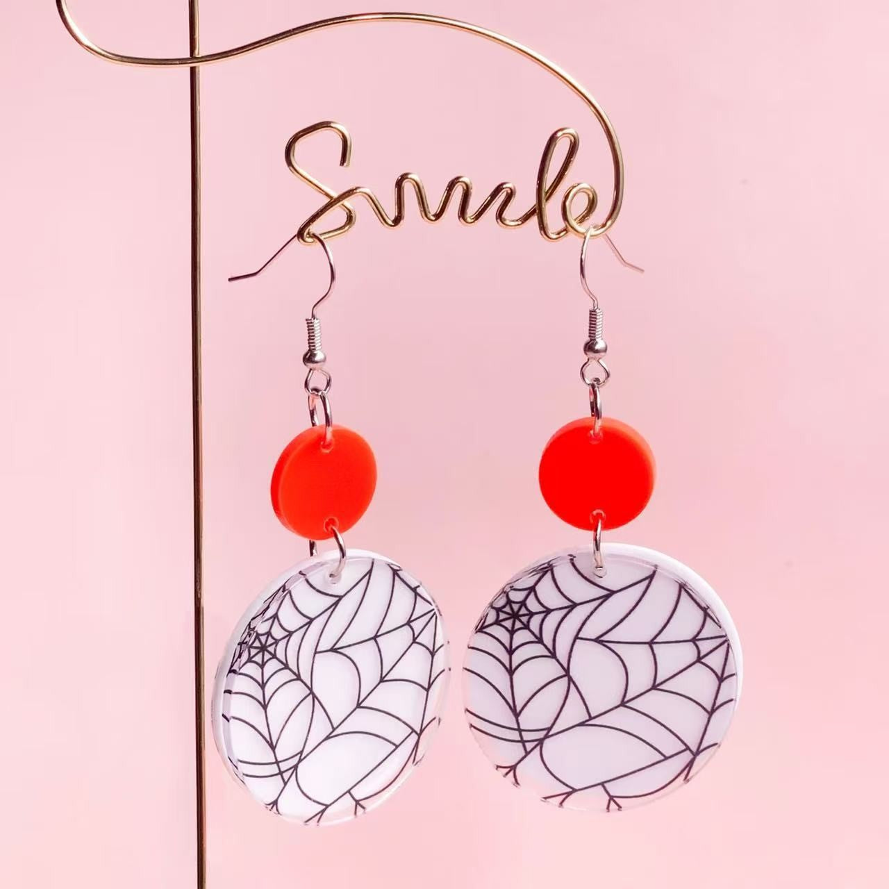 Wholesale  Ghost Acrylic Earrings