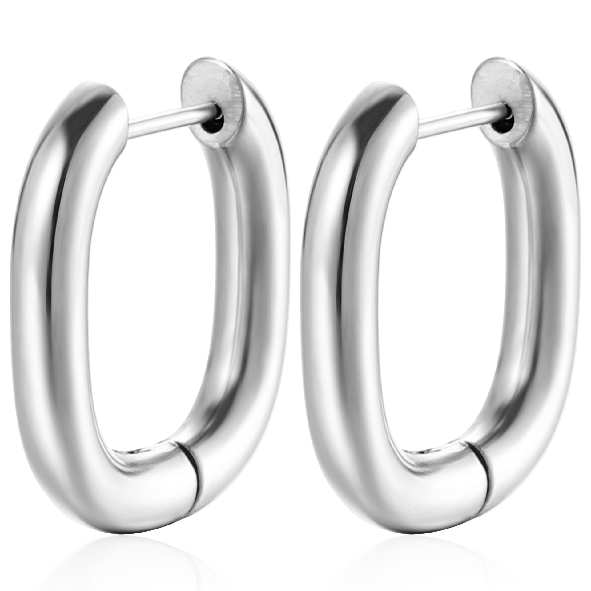 Wholesale Chic Geometric Earrings,  Hand-Polished Stainless Steel with Gold Electroplated Finish,  Jewelry Accessory for Women