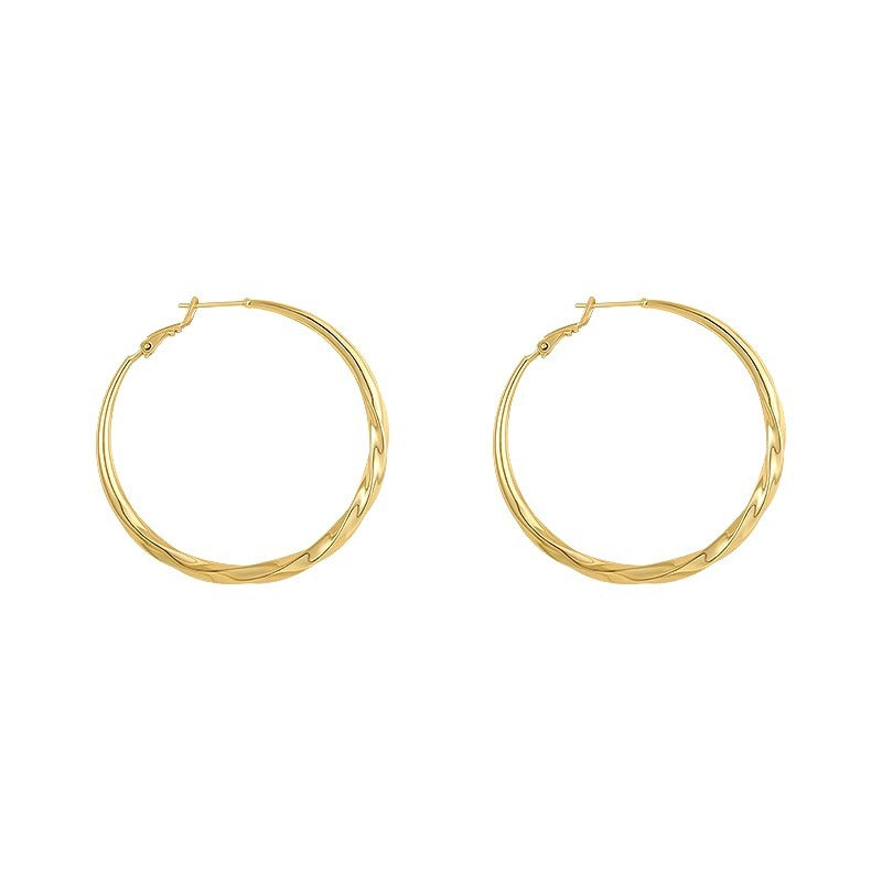 Wholesale Korean Style Elegant Copper Earrings Fashion Jewelry for Party Wear