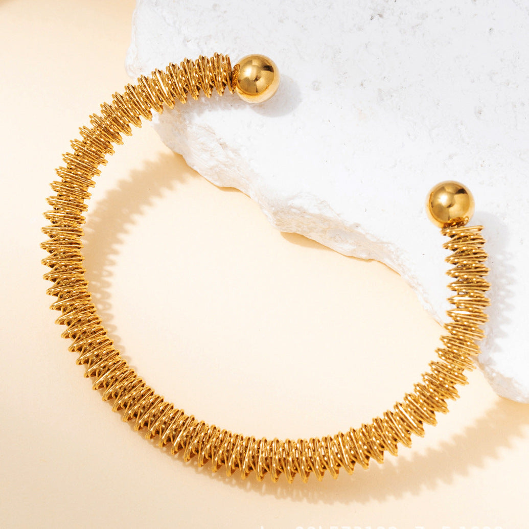 Wholesale Titanium Steel No Fading Bracelet ACC-BT-RuiX006