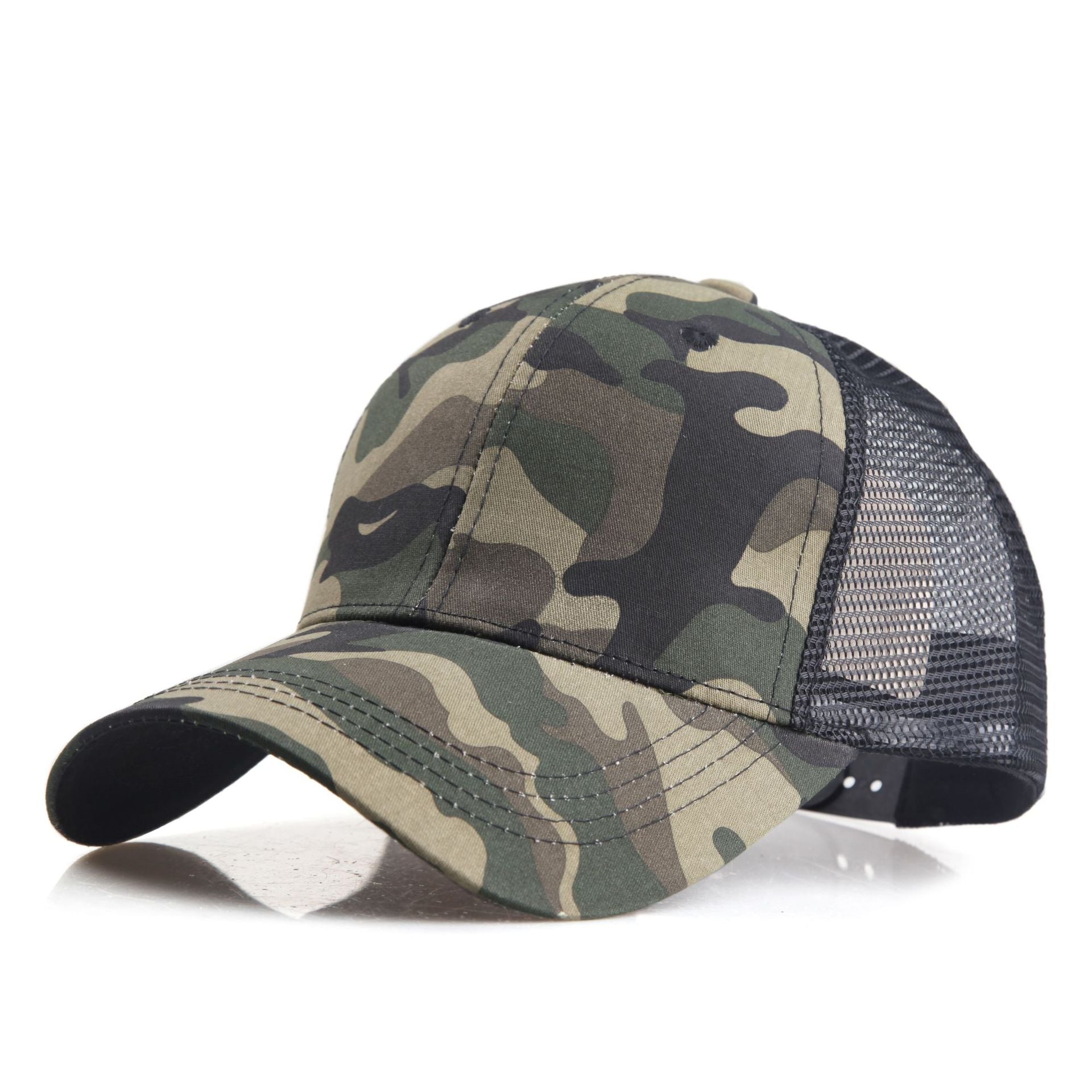 Wholesale Military Style Mesh Baseball Cap
