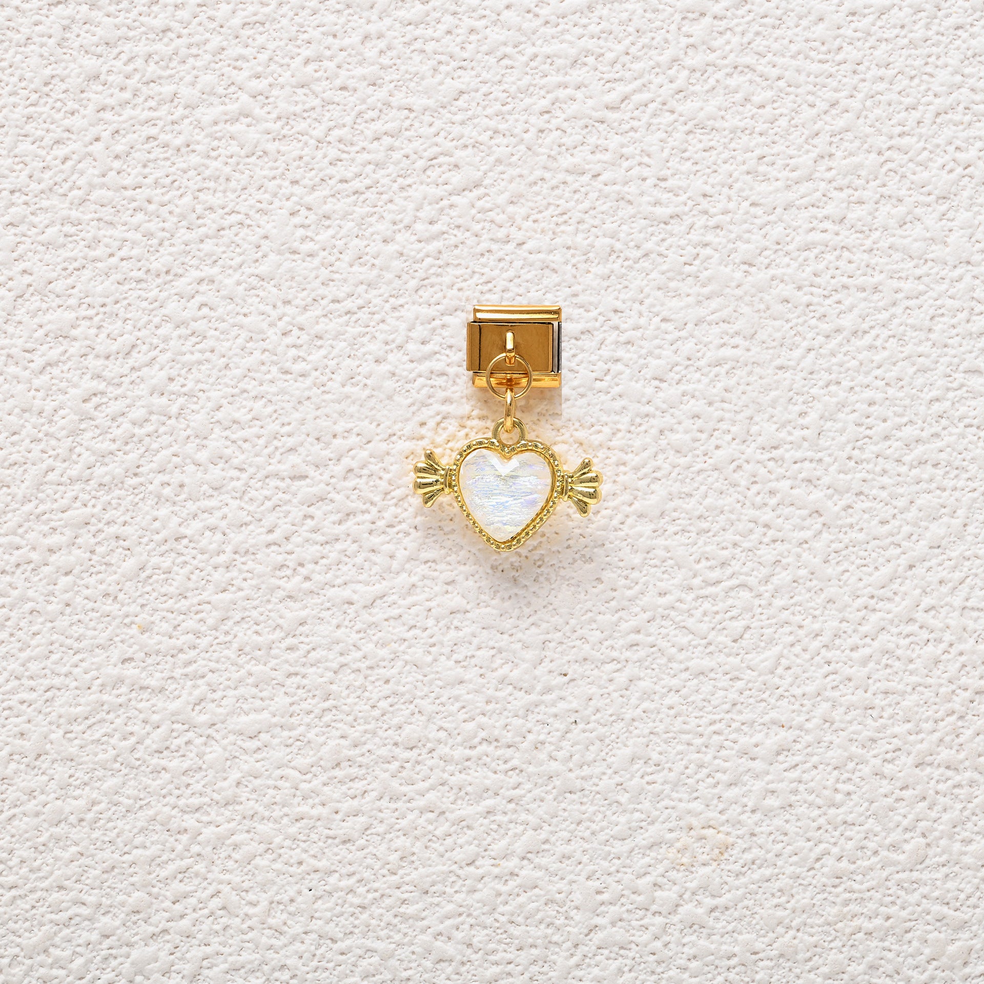 Wholesale 5pcs  Italian Charm Bracelet 9mm DIY Fresh Pendant  Creative Stainless Steel Composable Bracelet