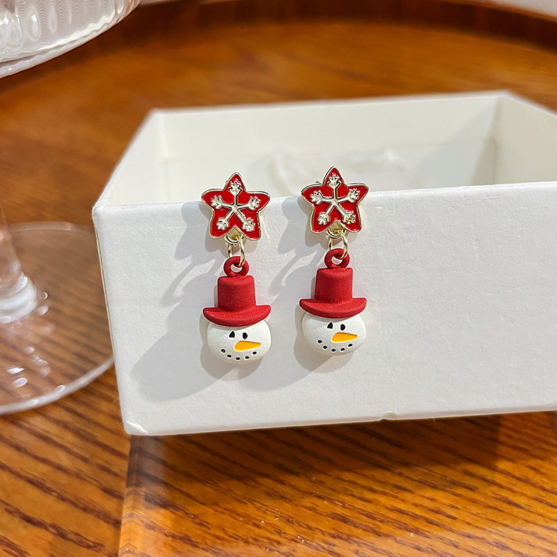 Wholesale Christmas Cartoon Creative Earrings ACC-ES-MDD070