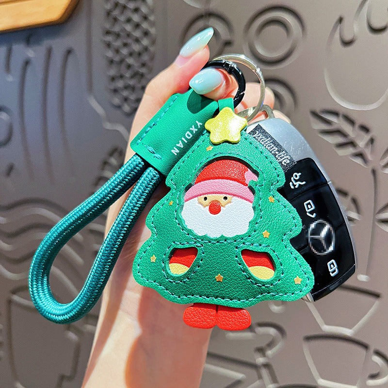 Wholesale Leather  Pendant KeychainCute Cartoon