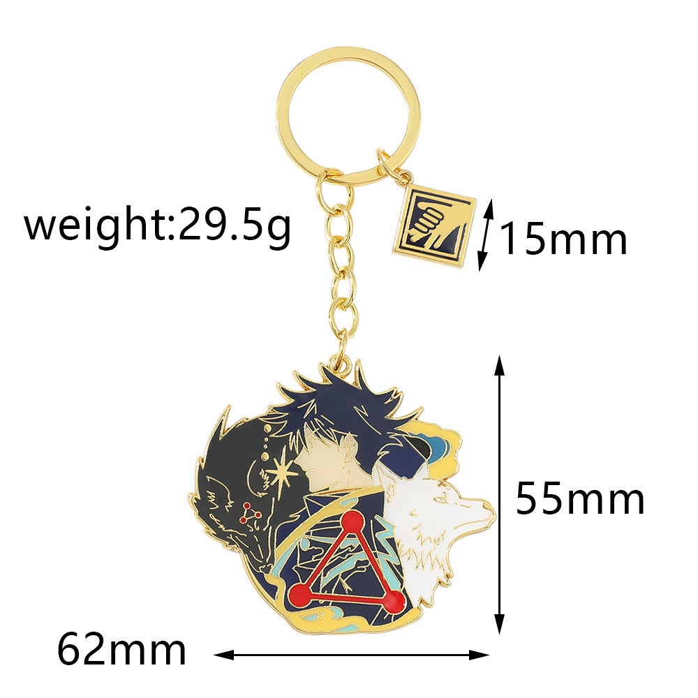 Wholesale Metal Cartoon Anime Keychain ACC-KC-Boshuo004