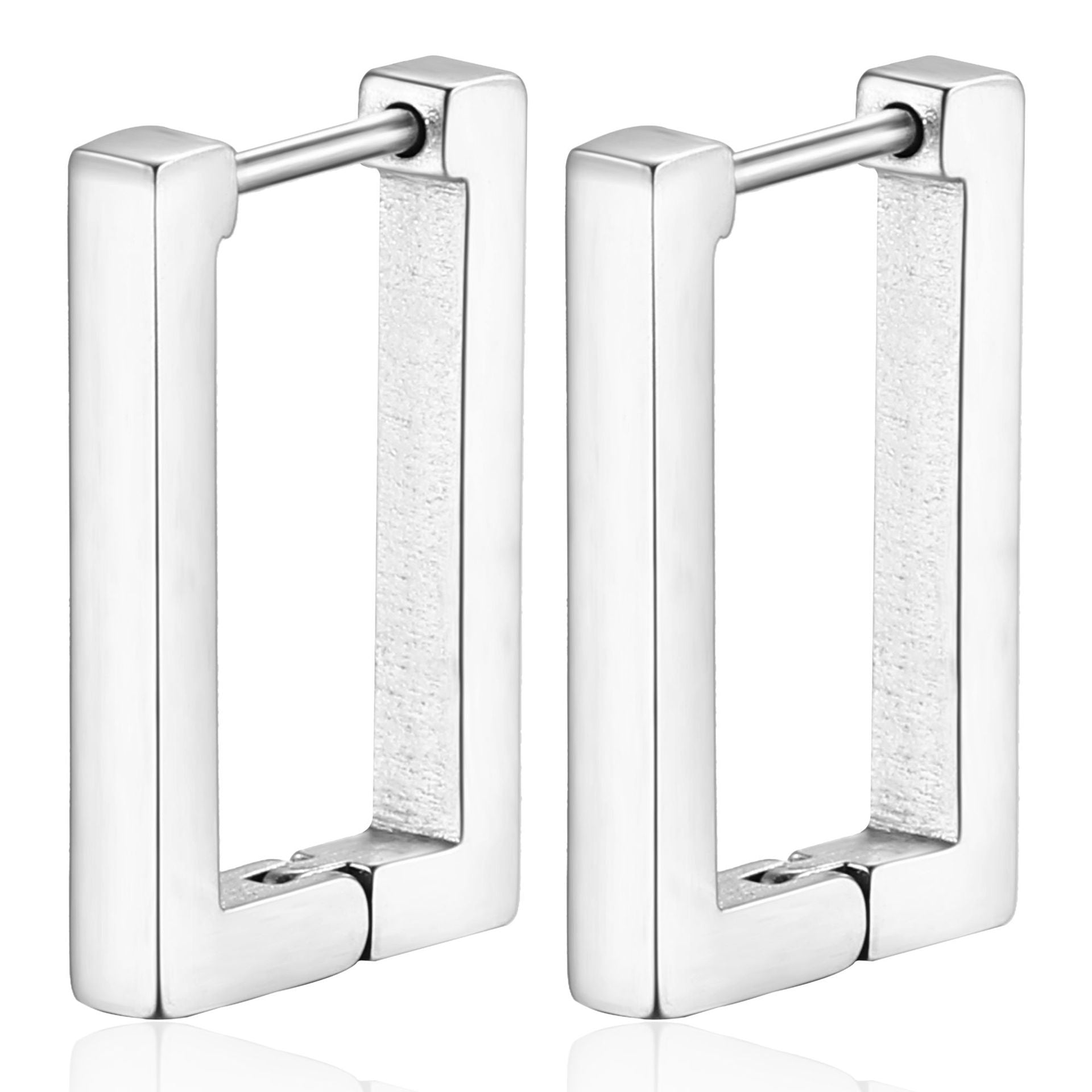 Wholesale Chic Geometric Earrings,  Hand-Polished Stainless Steel with Gold Electroplated Finish,  Jewelry Accessory for Women