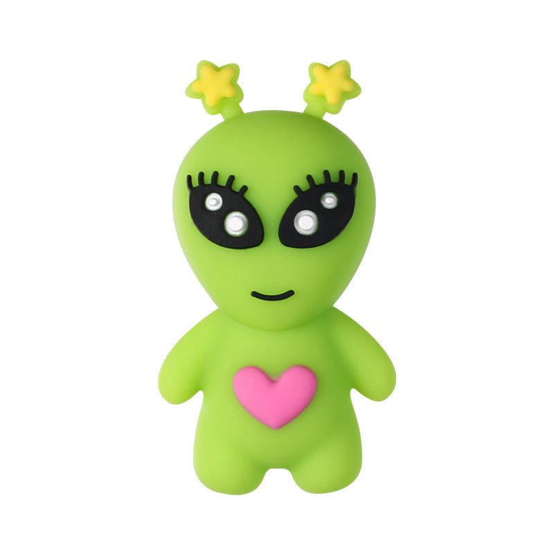 Wholesale  20pcs UFO alien  Focal Beads DIY Bead Accessories