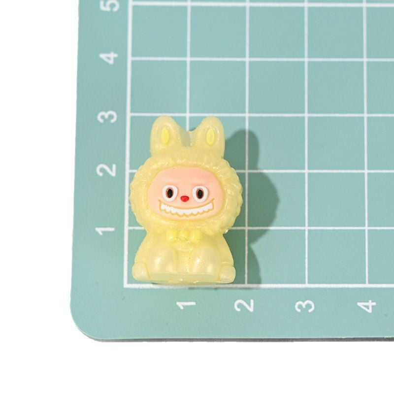 Wholesale 10pcs Rubber Cute Cartoon  Beads DIY Bead Accessories