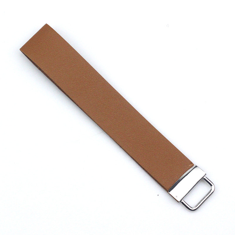 Wholesale Solid Color Leather Lanyard Keychain ACC-KC-TMS006