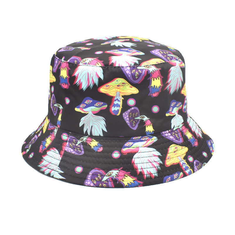 Wholesale Mushroom Bucket Hat Double-sided Sun Protection Hat ACC-HT-AoZheng001