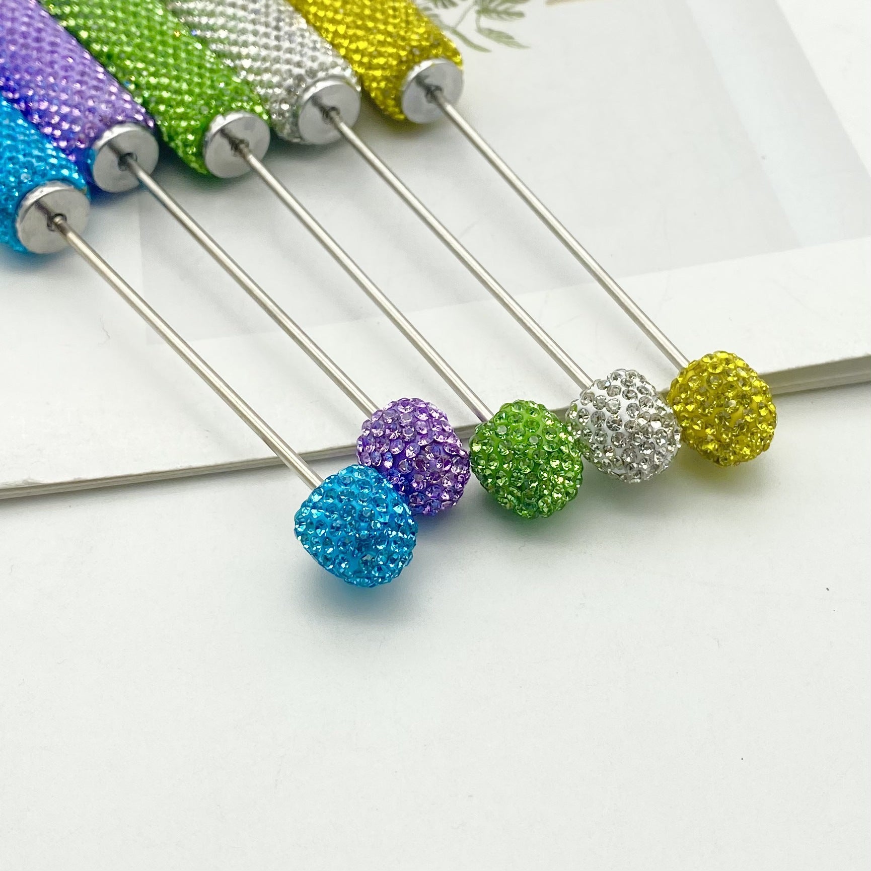 Wholesale full-diamond and pure diamond   Beadable Pens