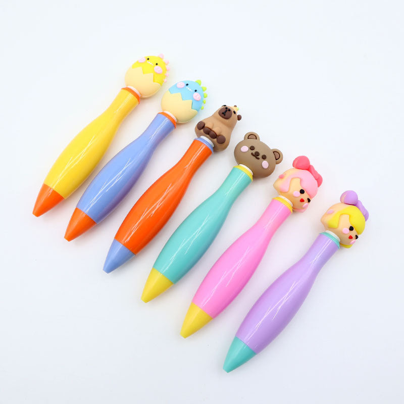 Wholesale Creative thick fat doll twist ball pen