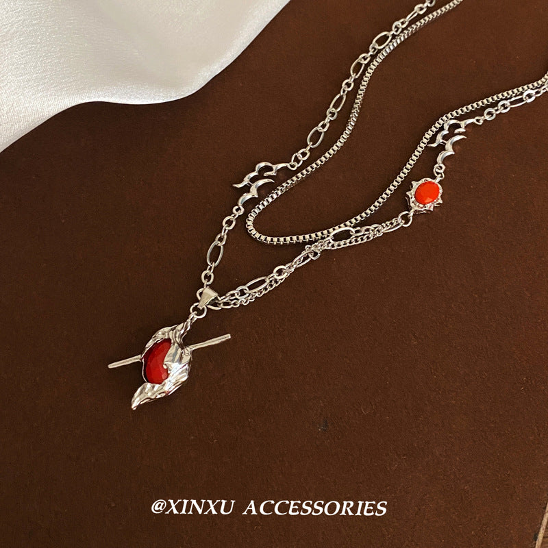 Wholesale Stacking Heart Necklaces