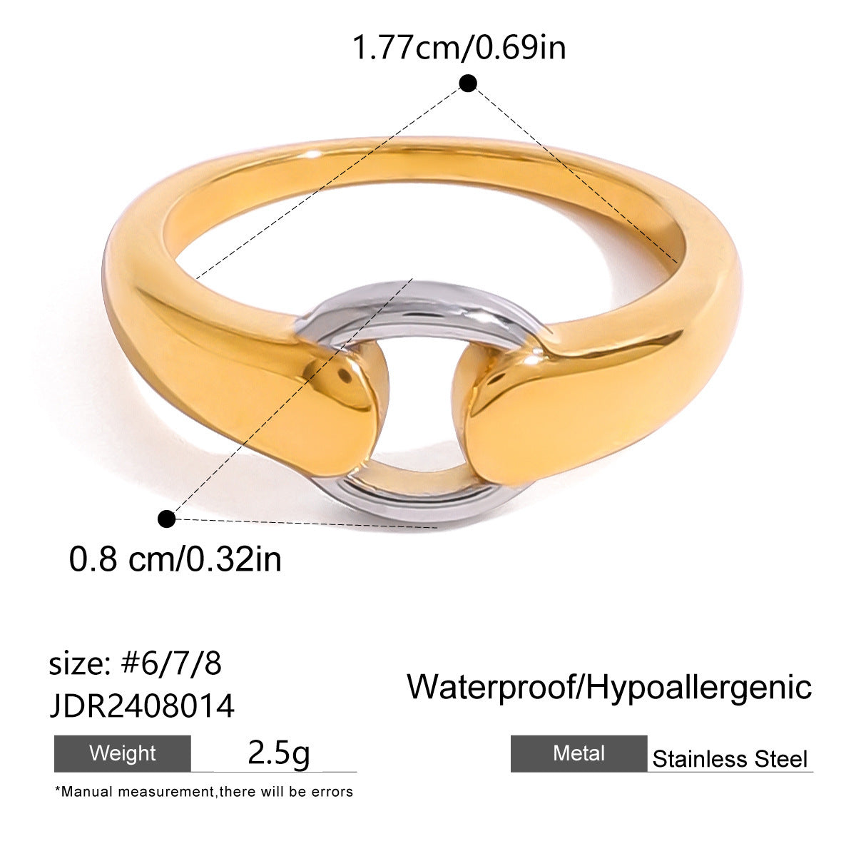 Wholesale stainless steel ring  exaggerated ring  hand jewelry