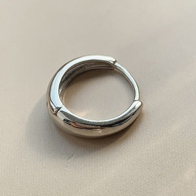 Wholesale Retro minimalist cool circle earrings