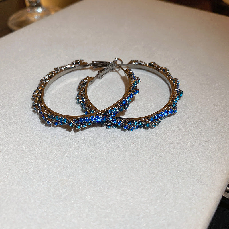 Wholesale 925 Silver Needle Earrings Exaggerated Earrings Statemente Earrings ACC-ES-Huiih003