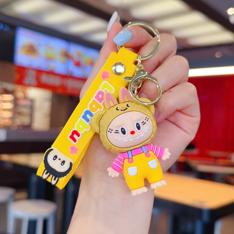 Wholesale Cute cartoon silicone keychain