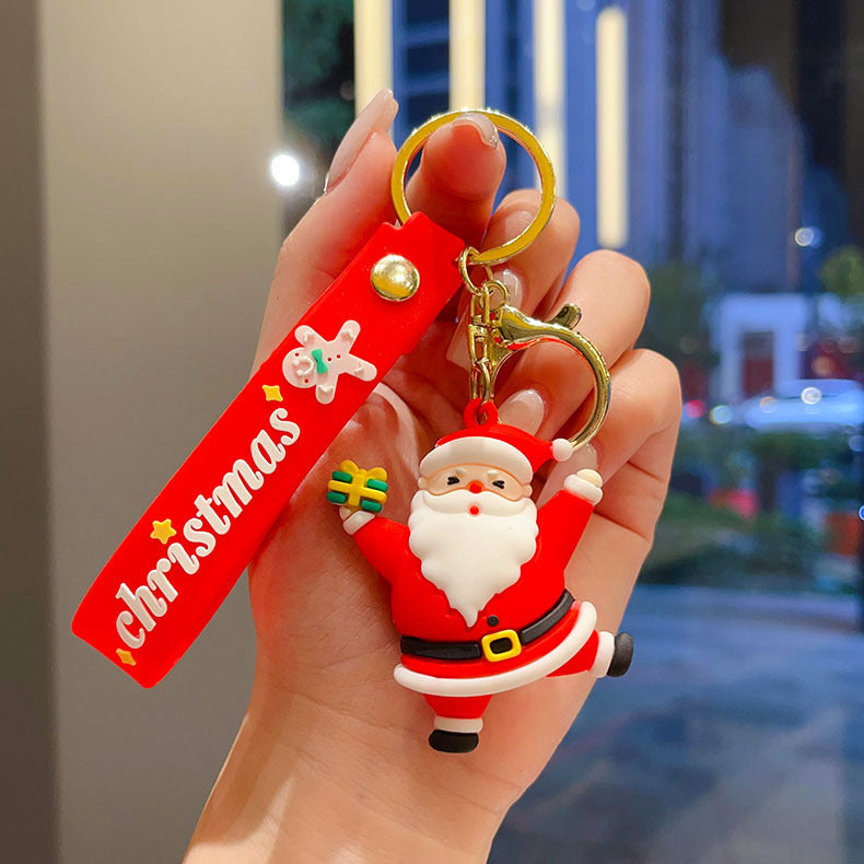 Wholesale Christmas Tree Reindeer Keychain ACC-KC-JinYao001