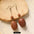 Wholesale Vintage Hand-made Plant Fruit Wood Earrings