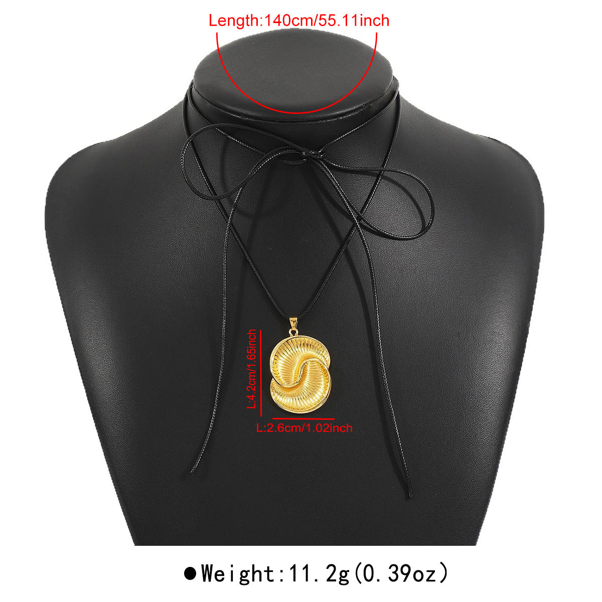 Wholesale Texture Spiral Retro Earrings Necklace Personalized Trend Internet Celebrity Ring