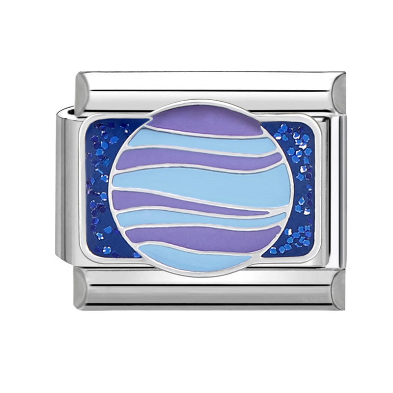 Wholesale Italian Beaded Bracelet 9mm DIY Splicing Removable Cat Candy Planet Series Titanium Steel Combinable Bracelet