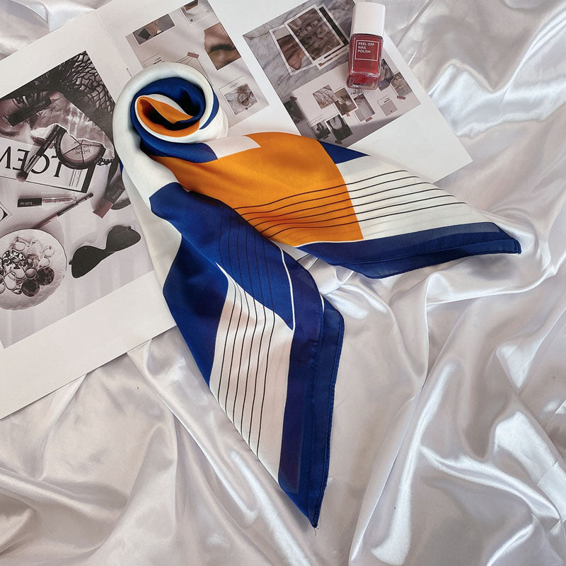 Wholesale Hangzhou Silk Spring Autumn f Women' s Shawl f 70cm Square f Gift Silk