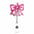 Wholesale Acrylic Creative Bow Badge Reels Keychains
