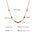 Wholesale  beaded handmade chain diy stainless steel necklace