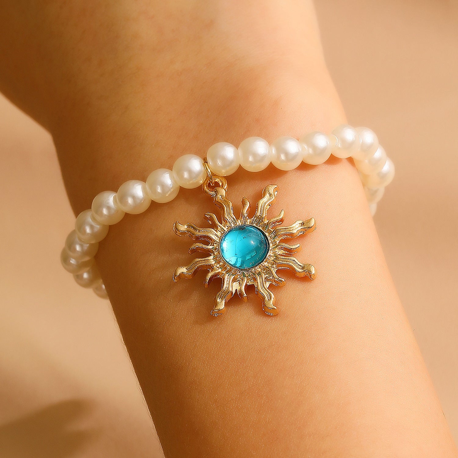 Wholesale Bohemian Sunburst Earrings Women S Retro Fashion Jewelry Accessory Party Gift