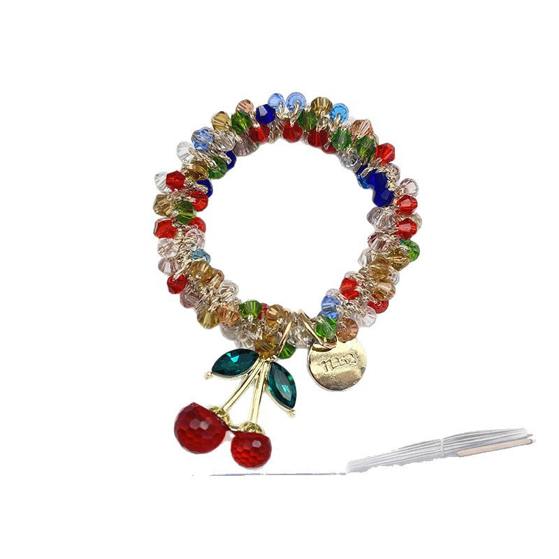 Wholesale Rhinestone Color Crystal Bracelet Dual-purpose  Hair Accessories