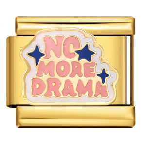 Wholesale Italian modular titanium steel welding pattern DIY  bracelet