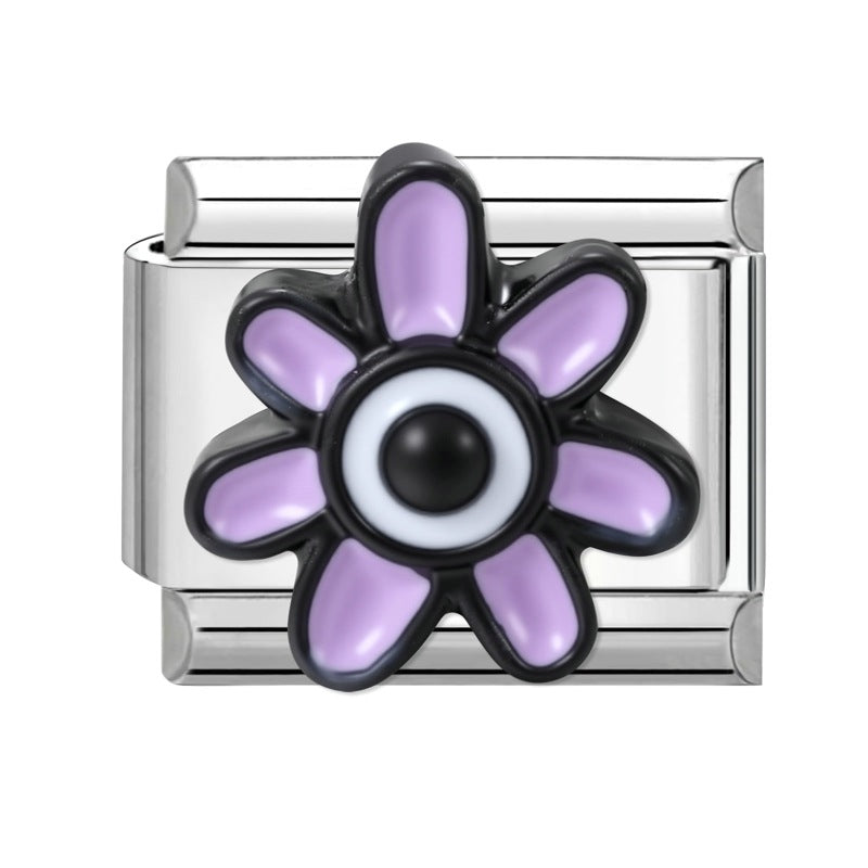 Wholesale Italian Charm Bracelet 9mm DIY Splicing Cute Creative Stainless Steel Composable Bracelet