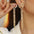 Wholesale Independence Day Exaggerated Long Tassel Love Earrings