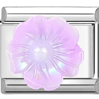 Wholesale 10pcs  Italian Charm Bracelet 9mm DIY Splicing Removable Flower Lipstick Series Stainless Steel Composable Bracelet