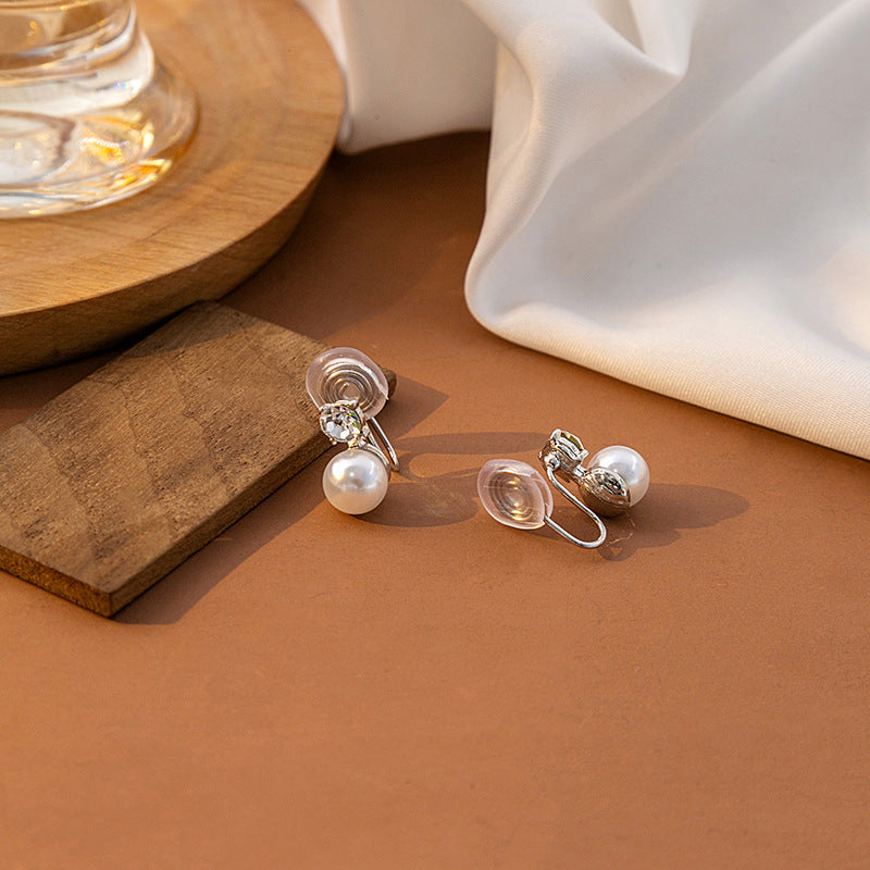 Wholesale Simple Cherry Pearl Earrings ACC-ES-MDD082