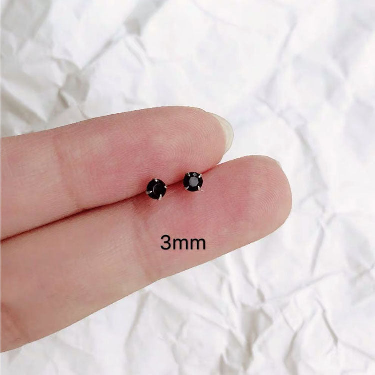 Wholesale Chic Copper Electroplated Sparkling Earrings Fashion Jewelry Accessory for Women