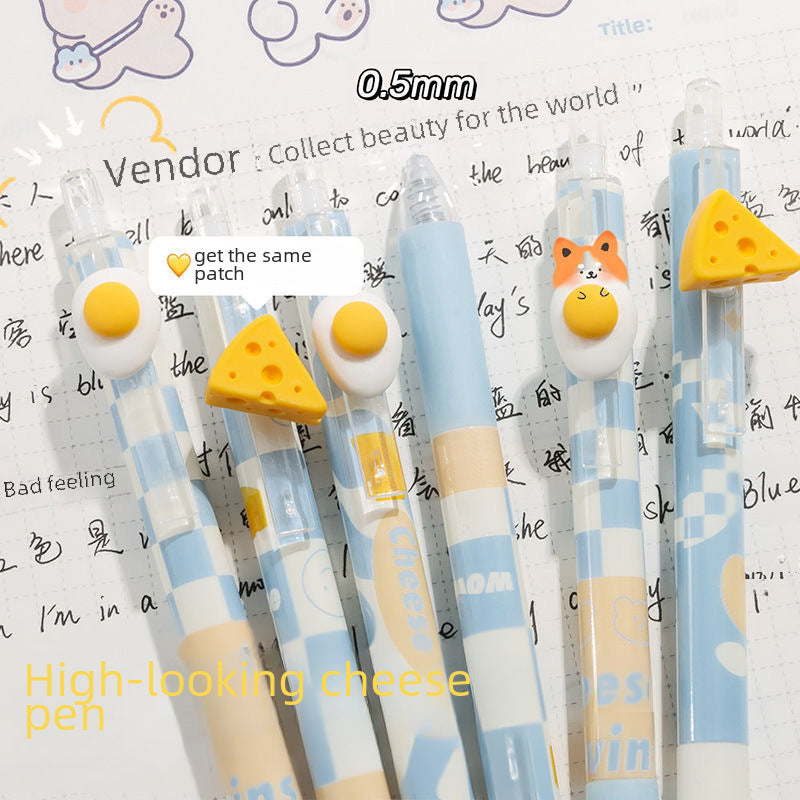 Wholesale sales sea salt cheese cheese press gel pen