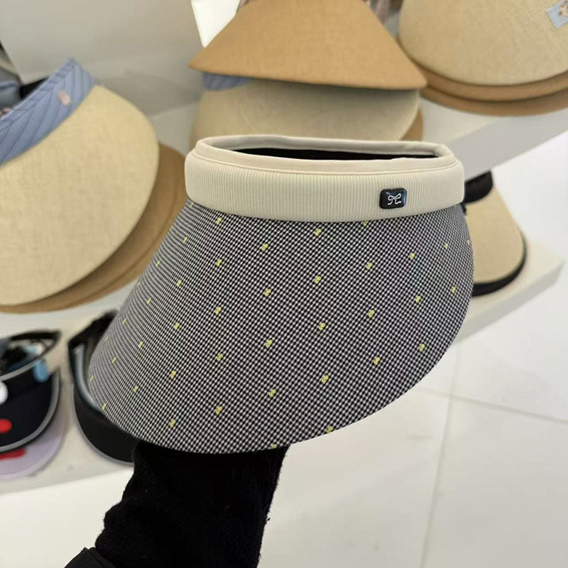 Wholesale  Cute Bow Top Hat  Sunscreen Hat