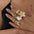 Wholesale Baroque Inlaid Pearl Joint Ring Retro Metallic Flower Ring suit