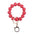 Wholesale  Creative DIY Valentine's Day Wooden Beads Beaded Bracelet Keychain
