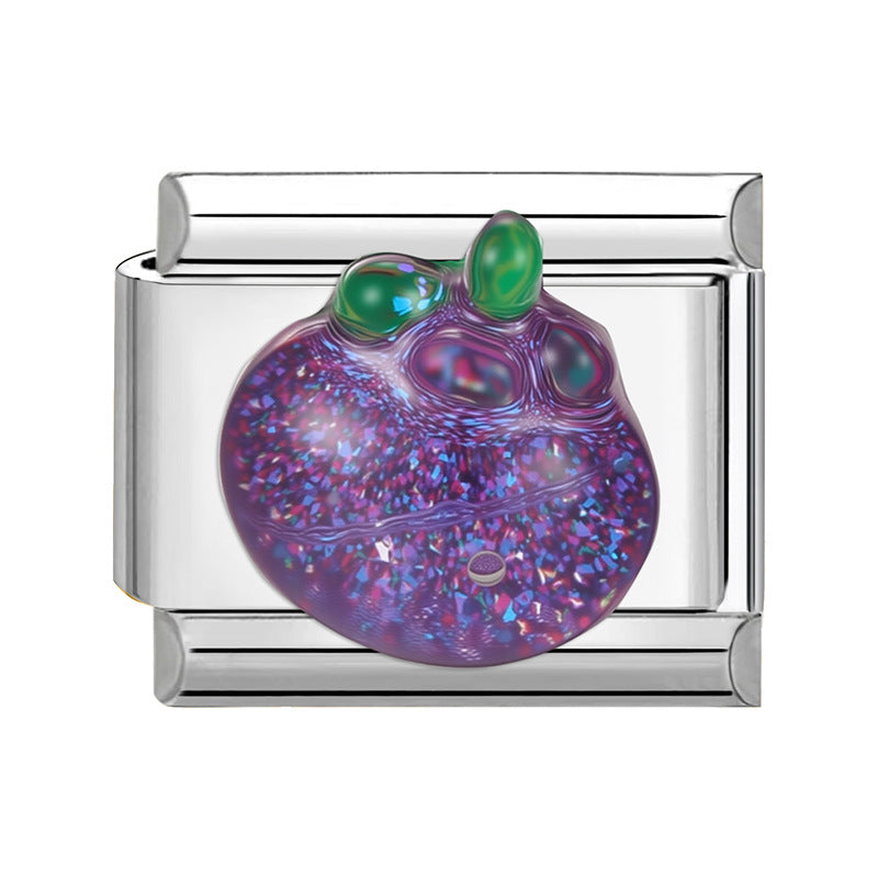 Wholesale Italian Charm Bracelet 9mm DIY Splicing Cute Creative Stainless Steel Composable Bracelet