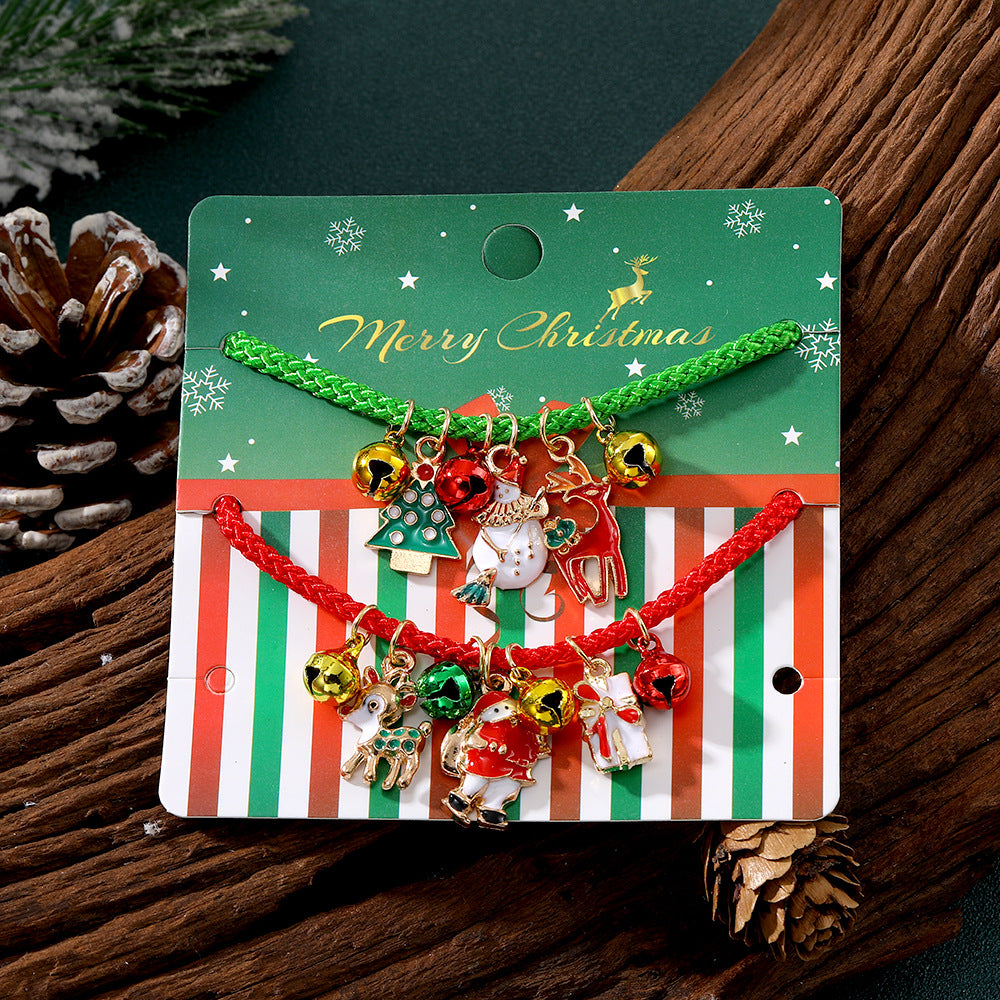 Wholesale Christmas Bell Bracelet Set ACC-BT-Anduo001